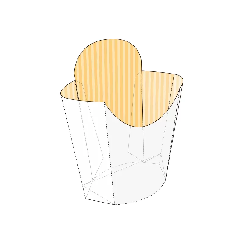 Custom Fries Cup