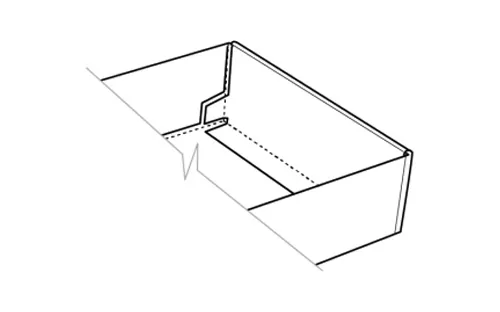 Double Glued Side Wall Tray