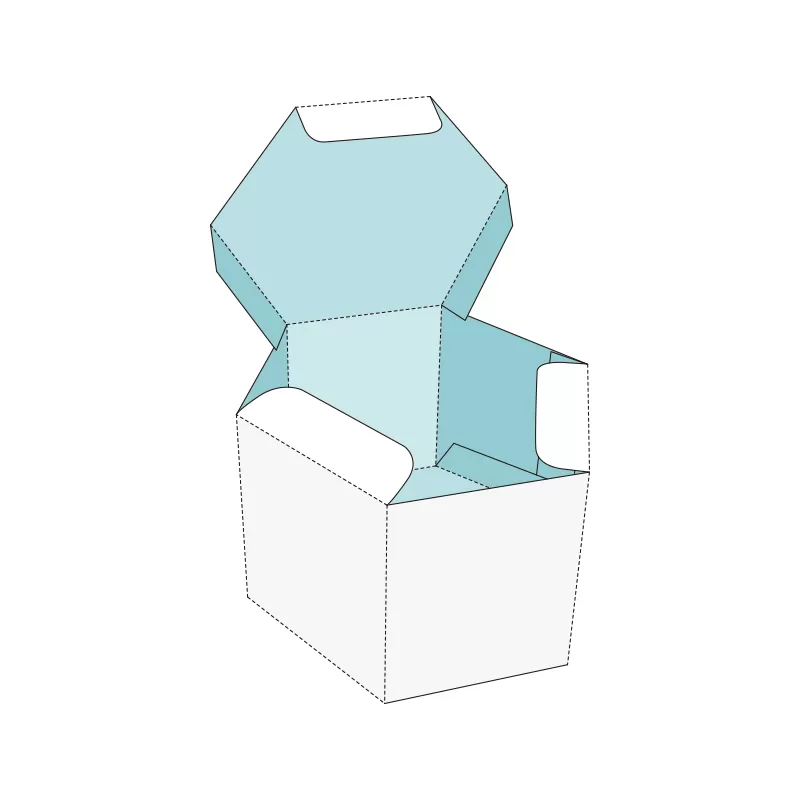 custom hexagon boxes