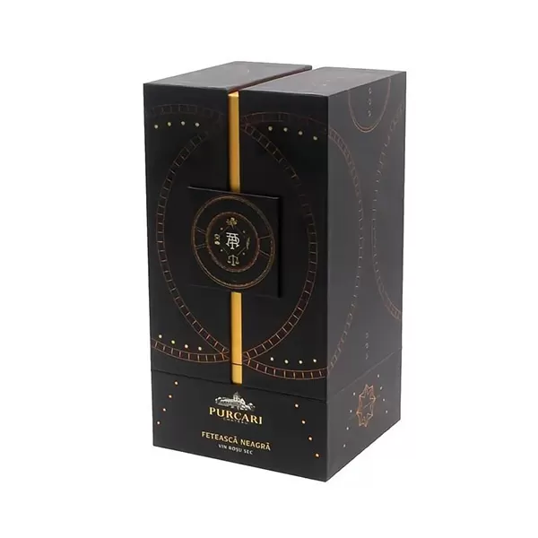 Luxury Middle Opening Whisky Packaging Box