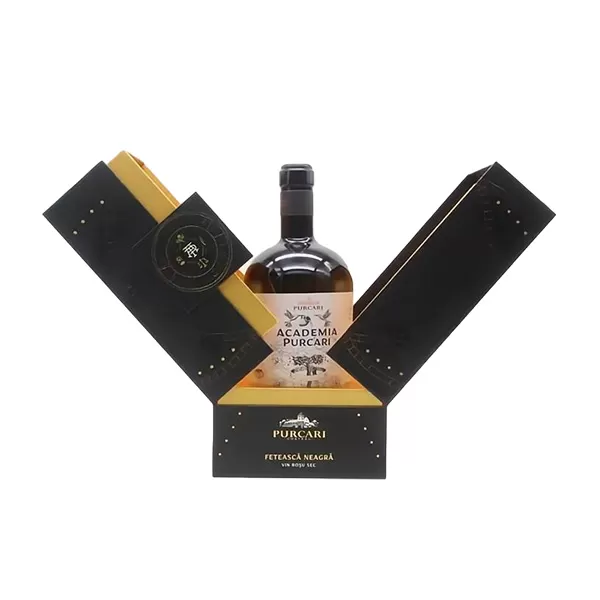 Luxury Middle Opening Whisky Packaging Box