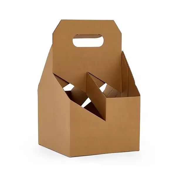 4 Bottles/Packs Beer Carrier Boxes