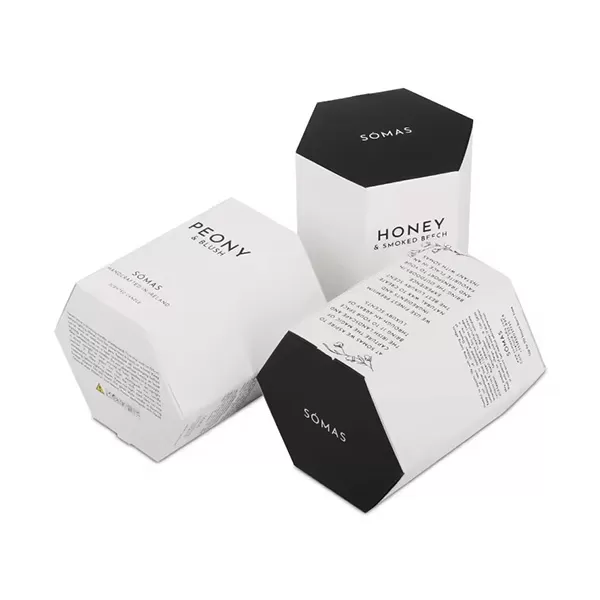 Polygonal Candle Packaging