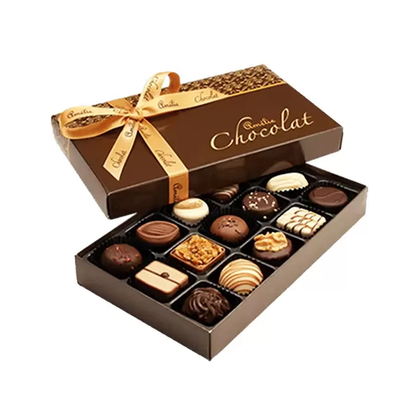 luxury dark chocolate gift box
