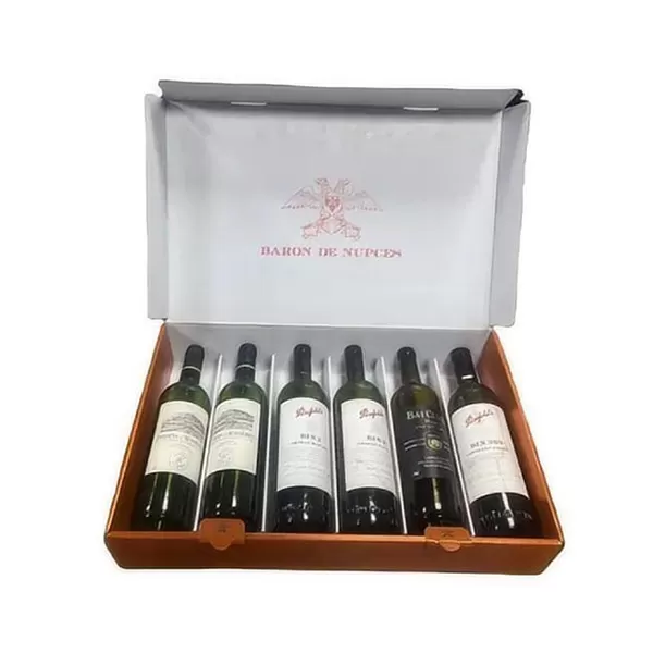 Multi-Bottle Wine Gift Box Packaging