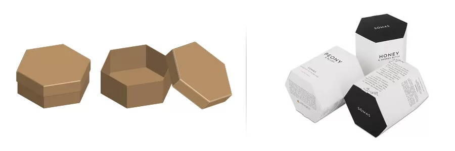 Polygonal box type